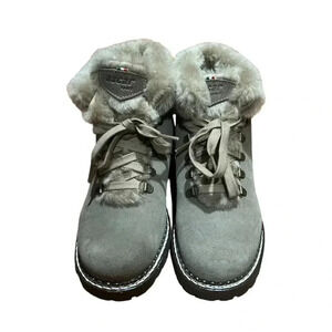 Oscar Sport Suede Faux Fur Winter Ankle Boots size 37